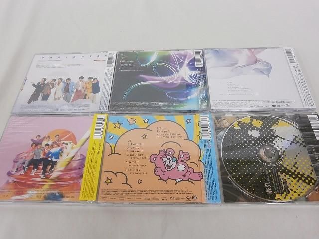 美品 WEST. ウェッサイソウル!/BIG LOVE SONG ハート/FATE 初回盤B 等