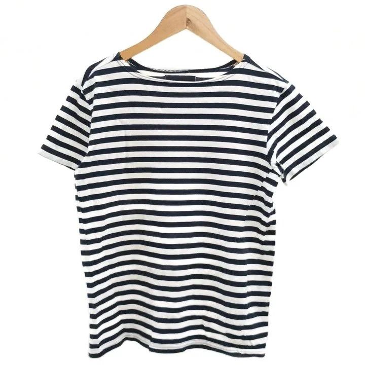 ナンバーナイン NUMBER (N)INE DENIM Tシャツ ボーダー柄 ボートネック