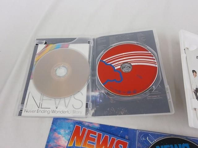 NEWS 四銃士 初回盤 NEWSニッポン0304 他 5点 DVD CD 等 グッズセット