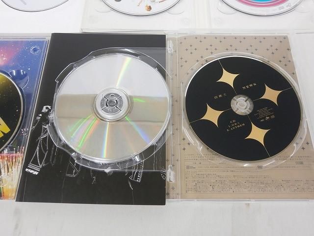 NEWS 四銃士 初回盤 NEWSニッポン0304 他 5点 DVD CD 等 グッズセット