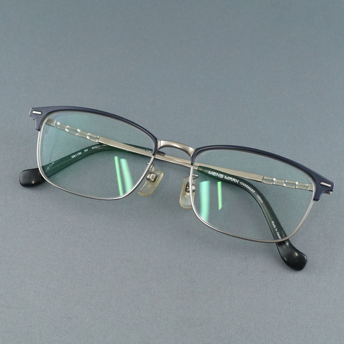 眼鏡 CHARMANT MENS MARK USED美品 XM1180 NV シャルマン メンズマーク