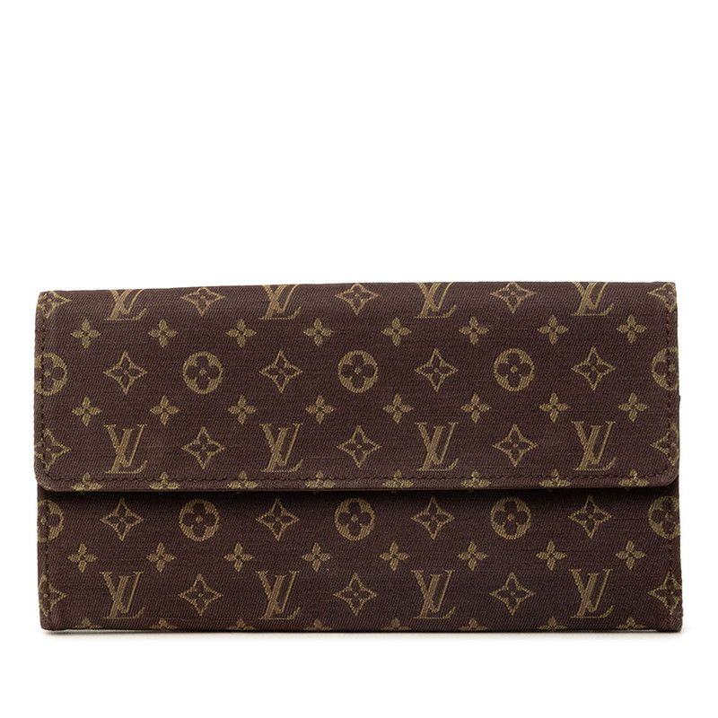 ルイ ヴィトン モノグラム ミニラン ポルトフォイユ サラ 長財布 M95234 ブラウン キャンバス レザー レディース LOUIS VUITTON【1-0292945】 26,496円