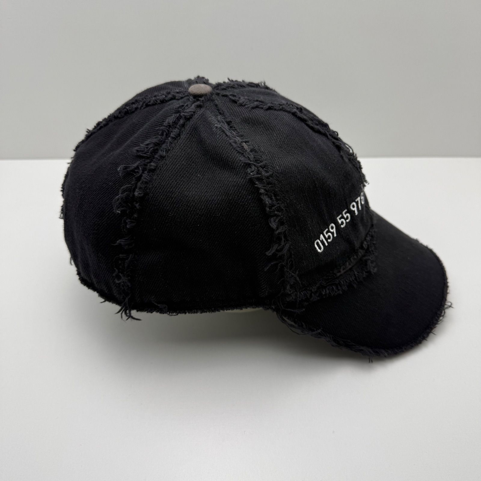 DIESEL damaged grunge cap free ディーゼル 刺繍 ダメージ加工