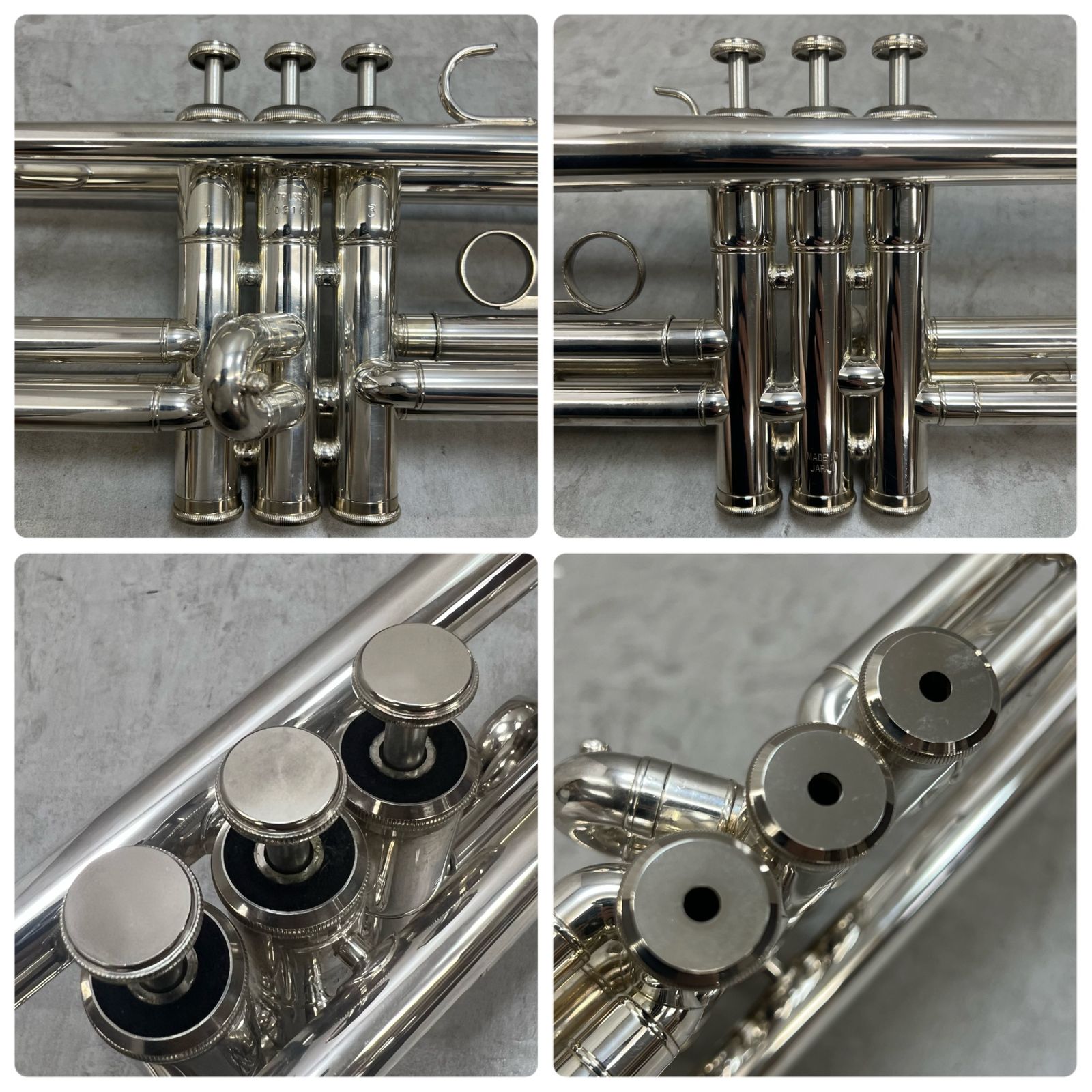 ヤマハ B♭トランペット YTR-1335 ニッケルメッキ イエローブラス