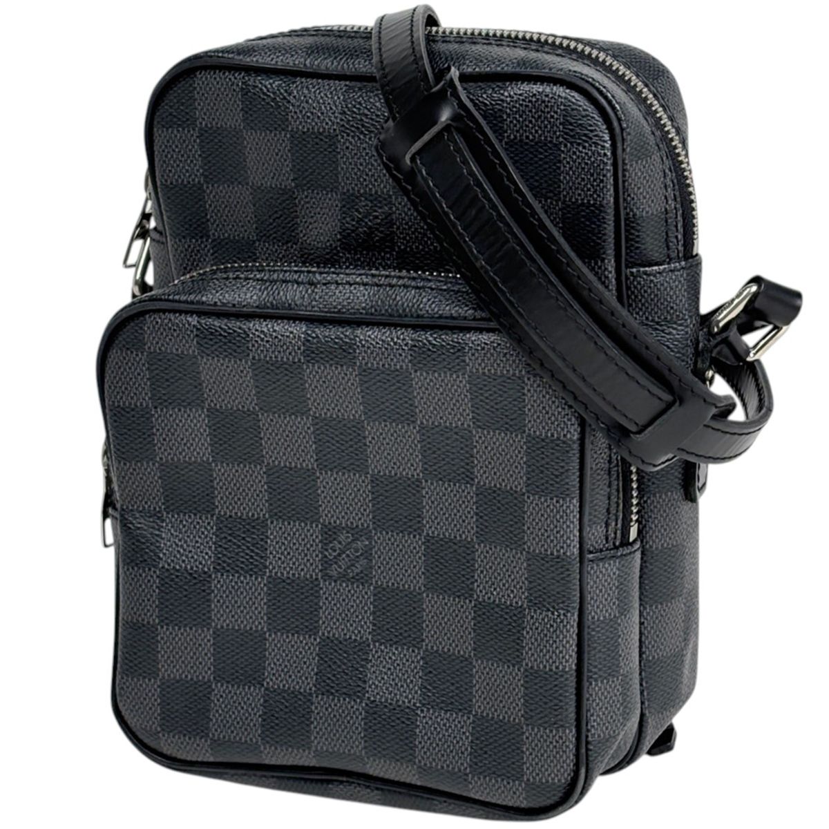 ルイ・ヴィトン Louis Vuitton レム ショルダーバッグ ダミエグラフィット ノワール(ブラック) N41446 メンズ 【中古】