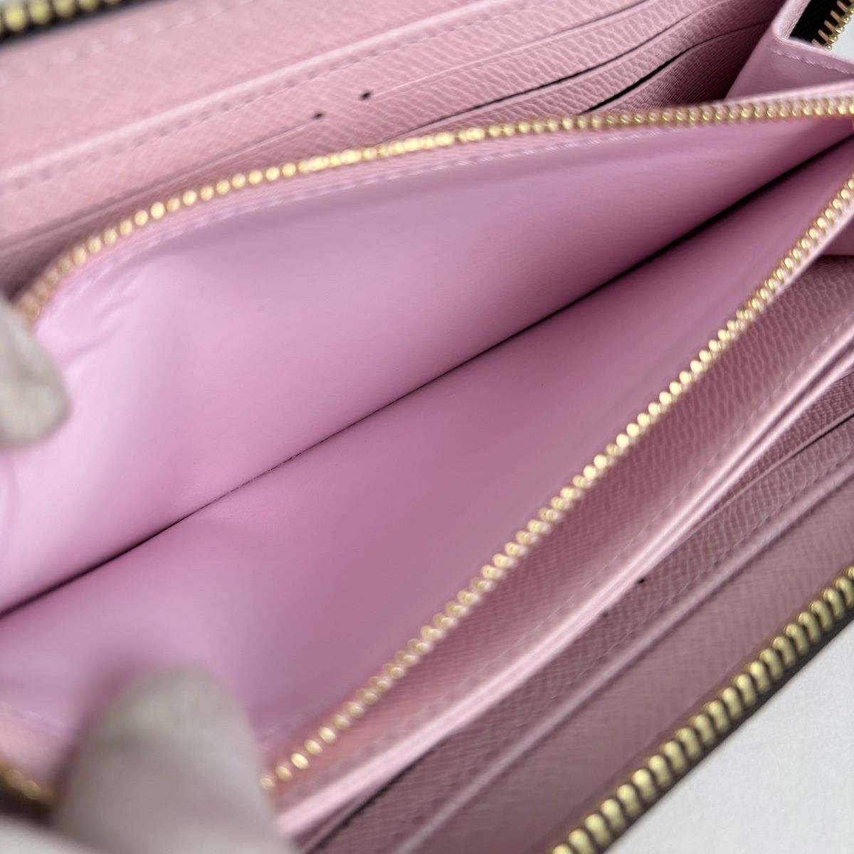 ルイ・ヴィトン Louis Vuitton LV×TM ジッピー ウォレット 長財布 桜