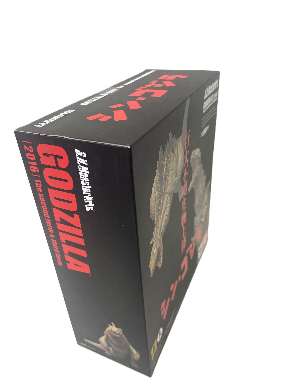 中古】開封品 S.H.MonsterArts ゴジラ(2016) 第2形態＆第3形態セット