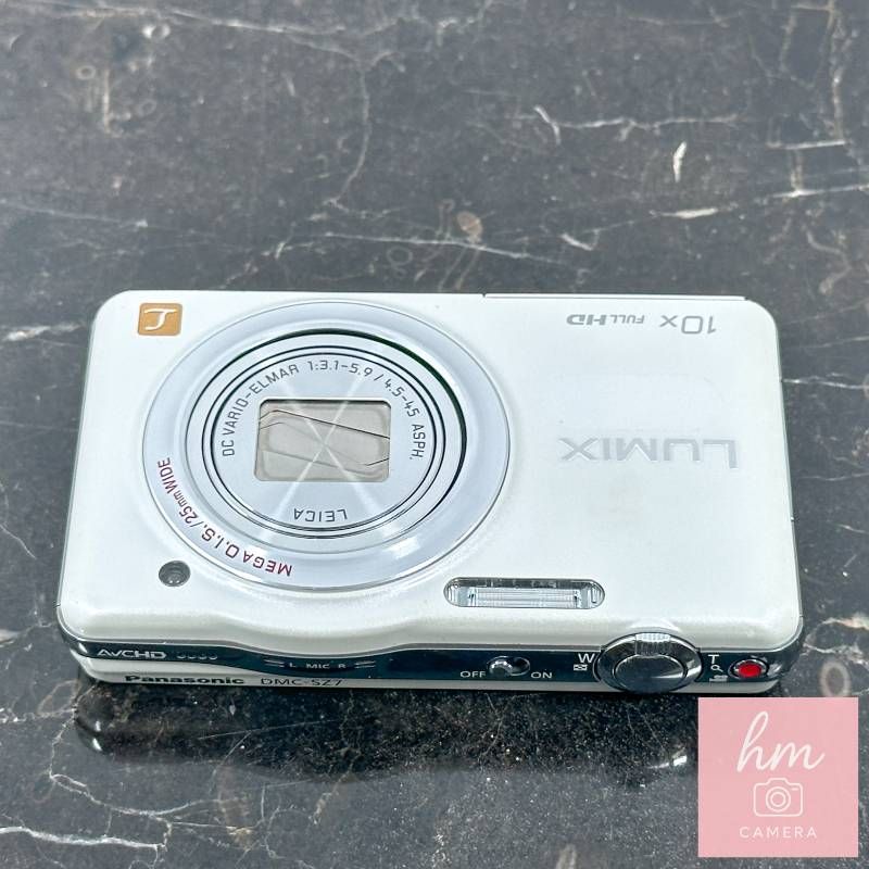Panasonic LUMIX DMC-SZ7 ホワイト 1410万画素 光学10倍ズーム 広角