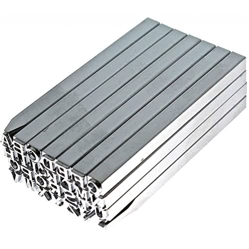 クラフトシャ(craftsha) クラフト社 革工具 アルファベット刻印棒セット 6mm 8303 革工具 アルファベット刻印棒セット レザークラフト 工具 穴あけ ポンチ 打ち具 抜き型 穴開け ベルト 鳩目 カシメ 穴径 道具 手芸t