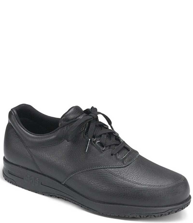 サス メンズ シューズ ドレスシューズ スニーカー レース SAS Mens Guardian NonSlip Lace Up Sneakers Black ブラック
