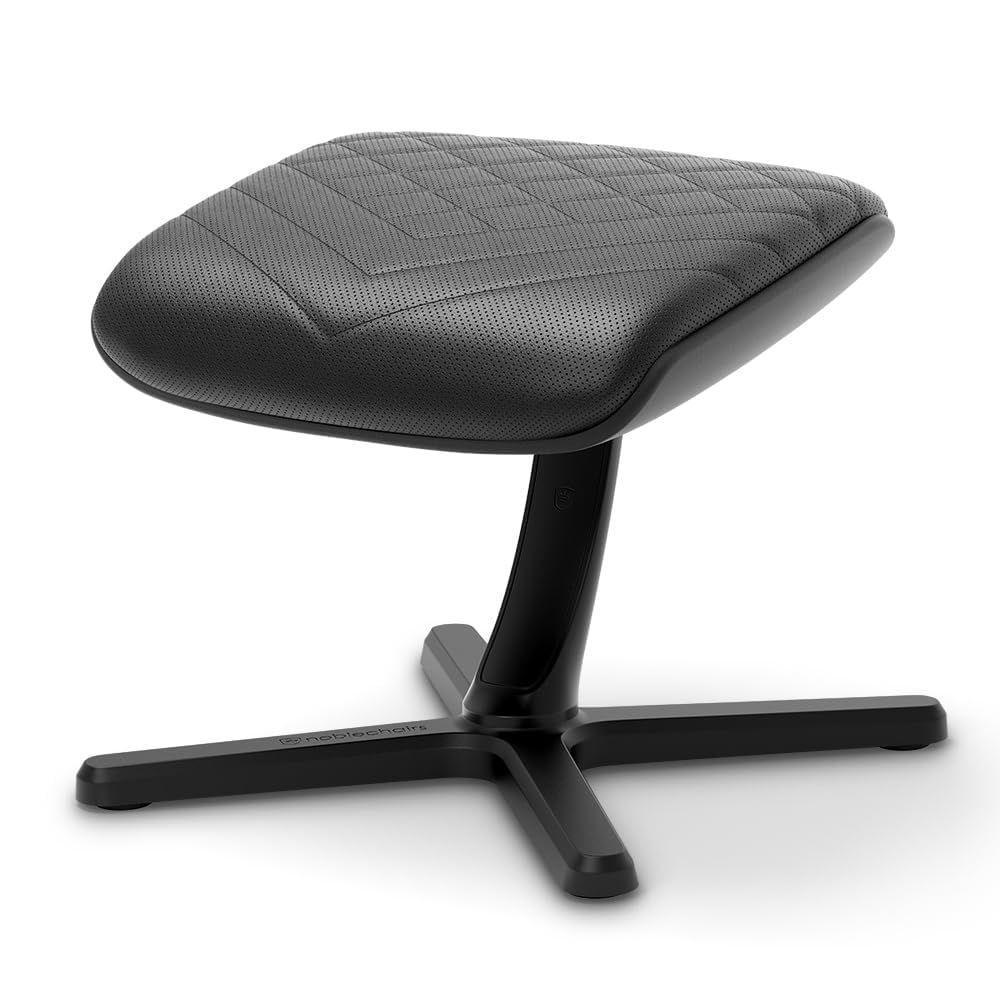 noblechairs フットレスト FOOTREST 2（フットレスト 2）PUレザー ブラック NBL-FR-PU-BLK