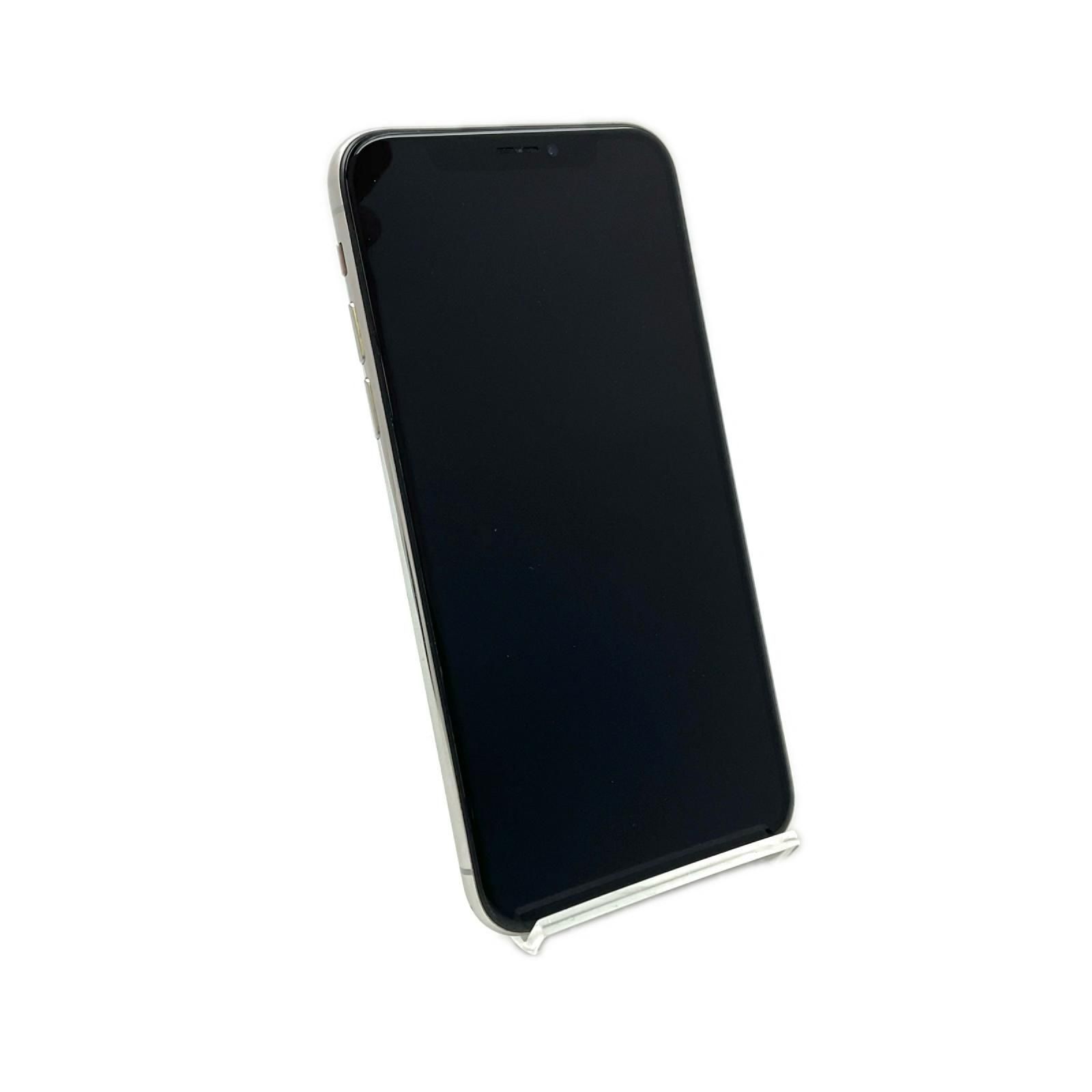 iPhone X 64GB シルバー docomo 訳アリ - メルカリ