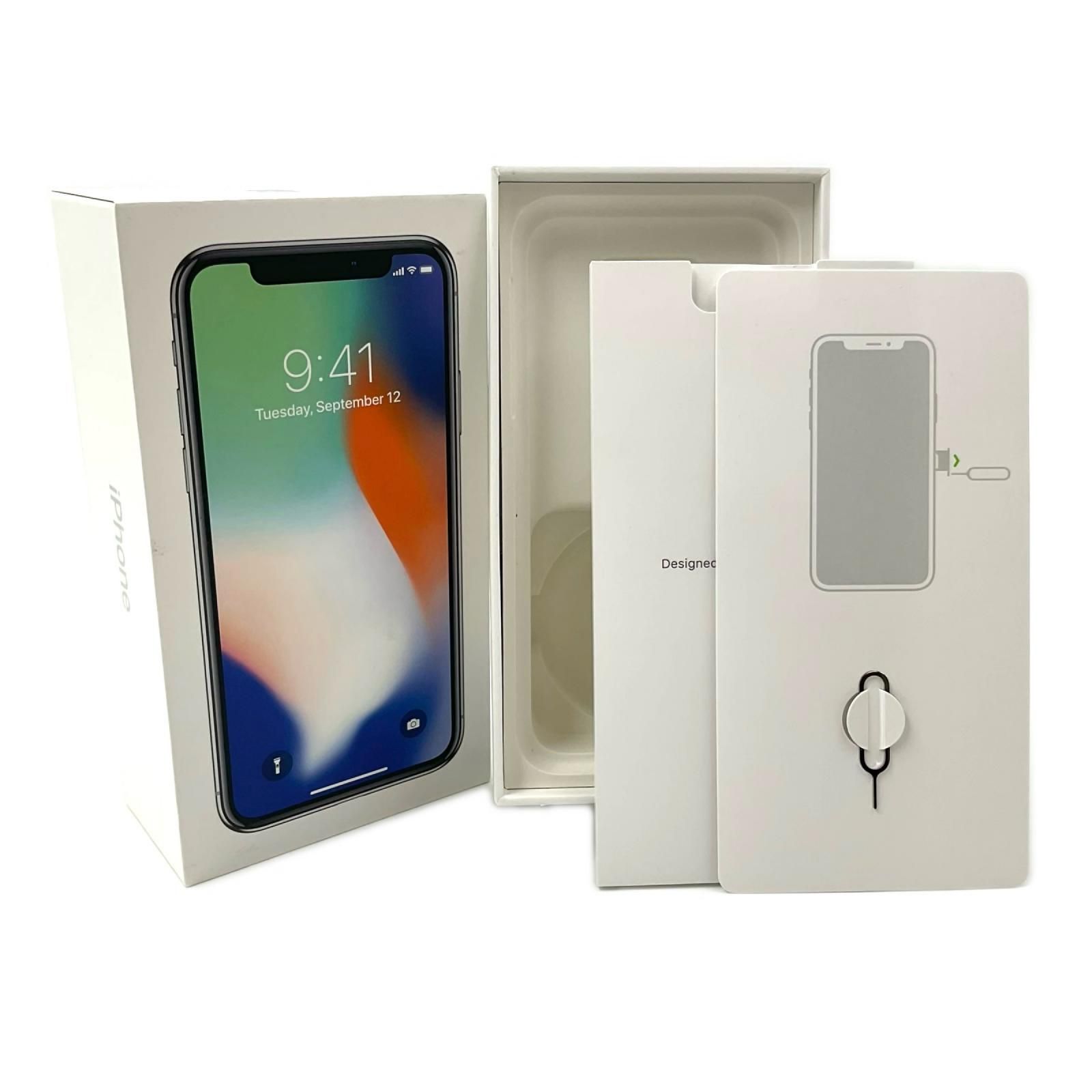 プ*読様 【箱あり】iPhone X 64GB シルバー iPhone X 64GB シルバー docomo 訳アリ - メルカリ