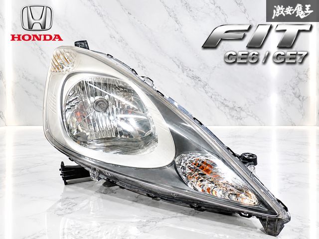 破損無し！】HONDA ホンダ 純正 GE6 GE7 フィット 前期 ハロゲン