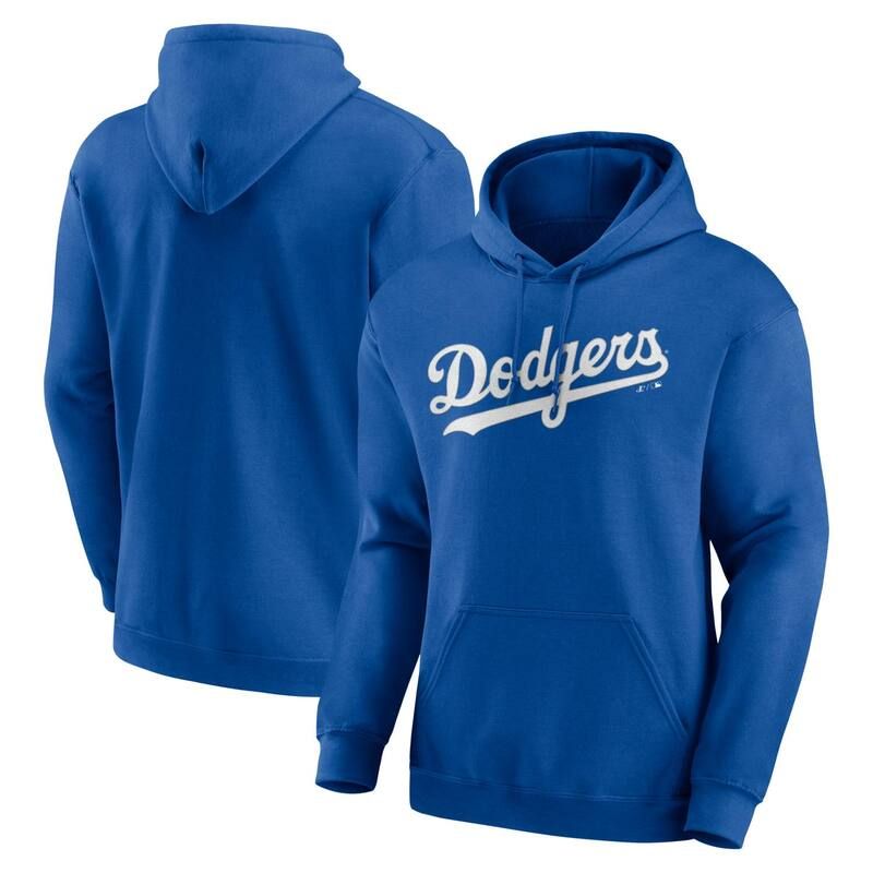 アンブランデッド レディース トップス Tシャツ ロゴ パーカー Unbranded Mens Logo Athletic Royalos Angeles Dodgers Wordmark Hoodi