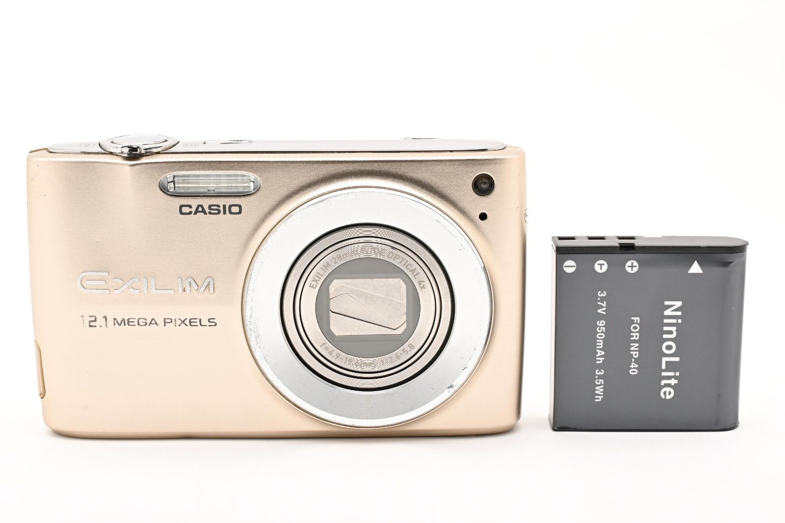 カシオ CASIO EX-Z400 エクシリム コンデジ デジカメ A1044 - メルカリ