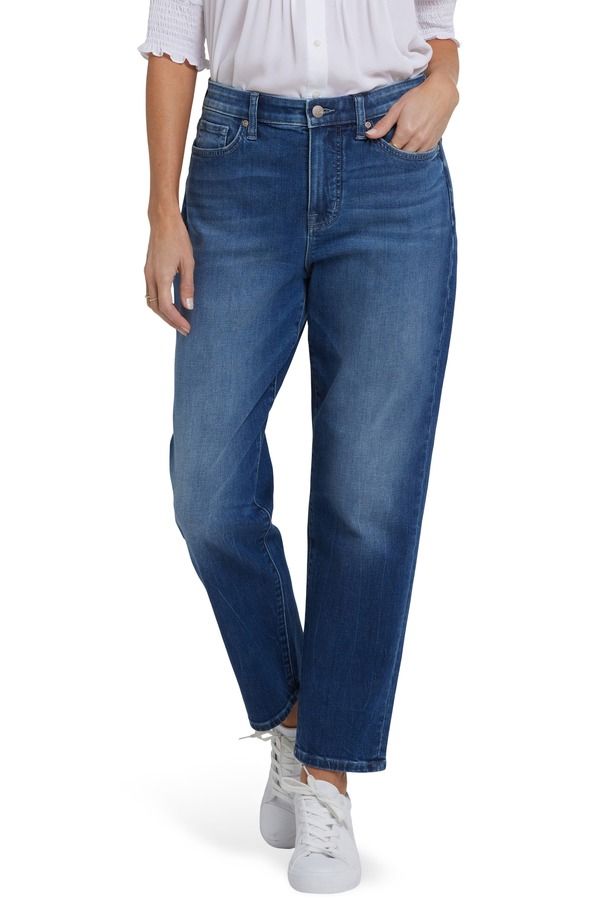 エヌワイディージェイ レディース ボトムス デニムパンツ ジーンズ NYDJ Boyfriend Jeans Cool Marine