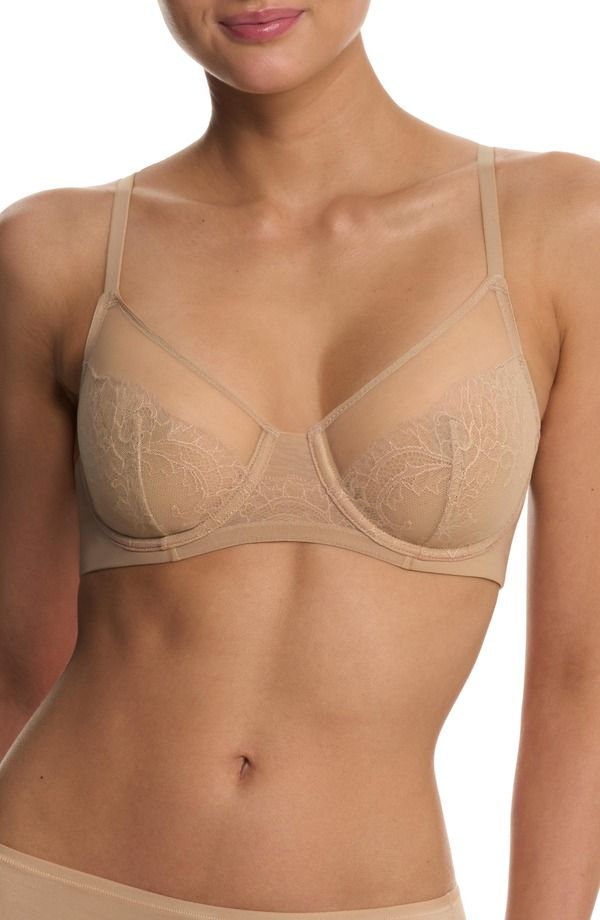 ナトリ レディース トップス Tシャツ Natori Radiance Convertible Unlined Underwire Bra Cafe