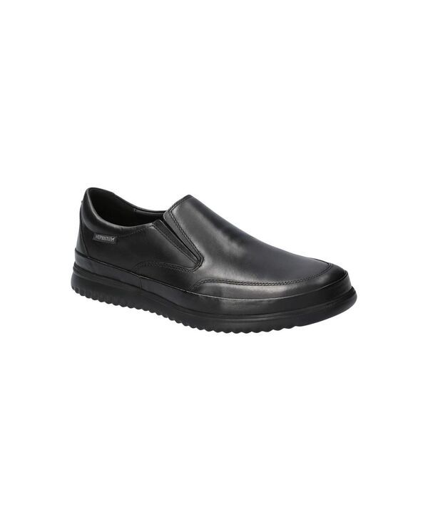 【送料無料】 メフィスト メンズ スリッポン・ローファー シューズ Mens Twain FullGrain Leather SlipOn Loafer Black