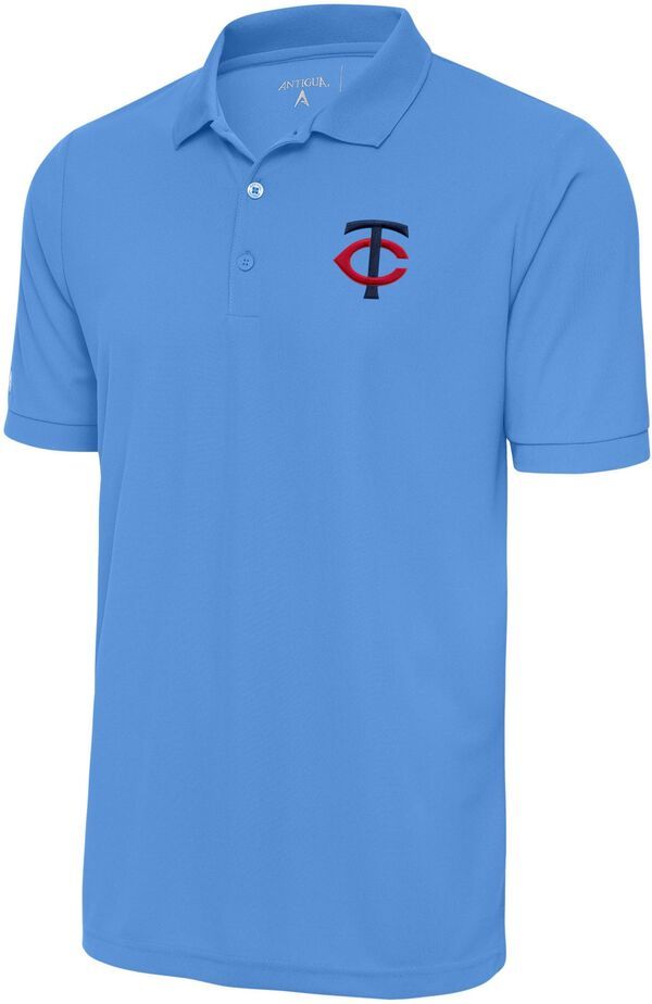 アンティグア メンズ トップス ポロシャツ Antigua Mens Minnesota Twins Blue Tribute Polo NoColor ブルー