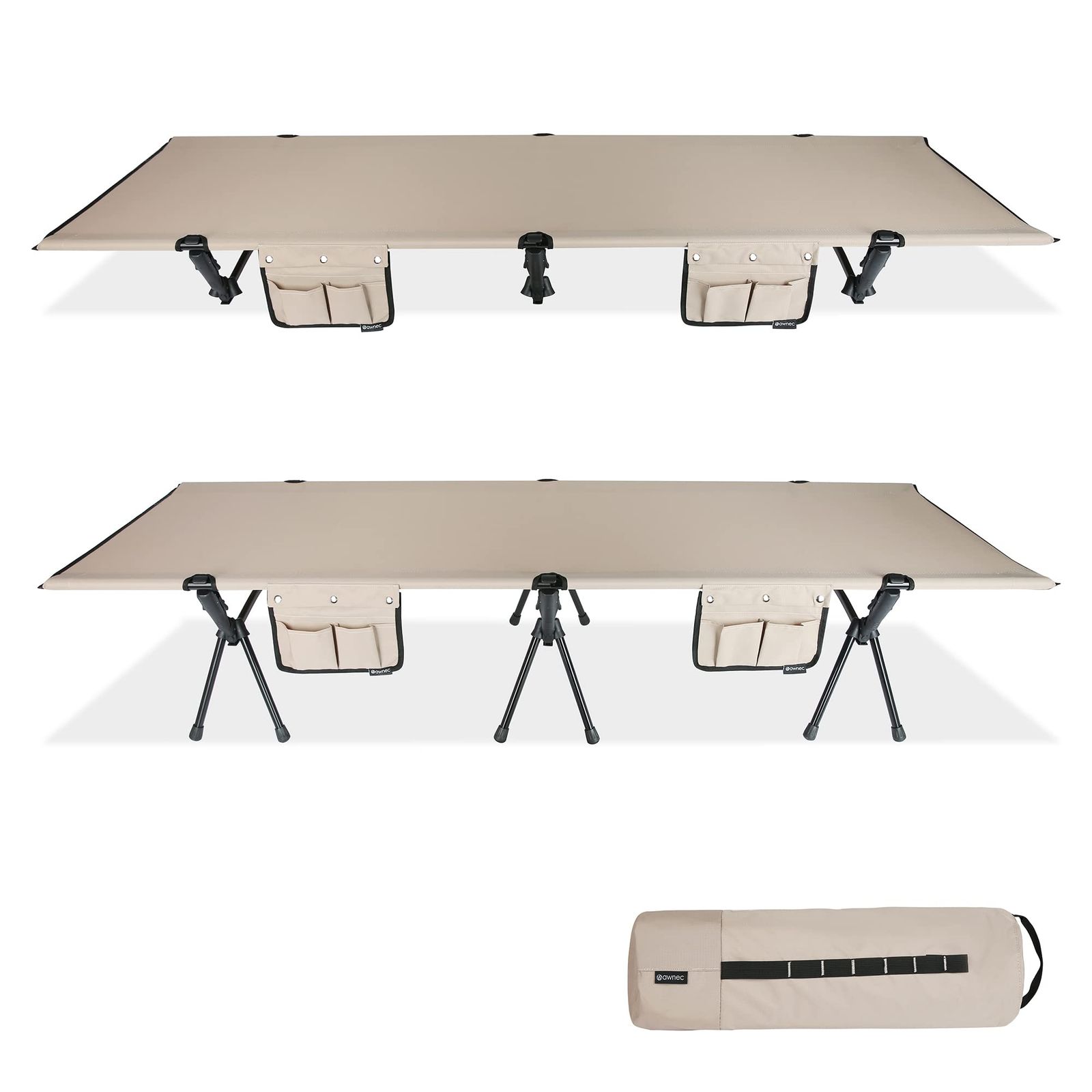 【大人気】awnec コット キャンプ 2WAY 【日本ブランド】 アウトドアベッド 耐荷重量150kg 軽量 ワイド 撥水加工 ff8a6d86