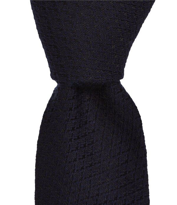 ヒューゴボス メンズ アクセサリー ネクタイ シルク Hugo Boss Textured Solid Jacquard 2 14 Silk Blend Tie Dark Blue ブルー