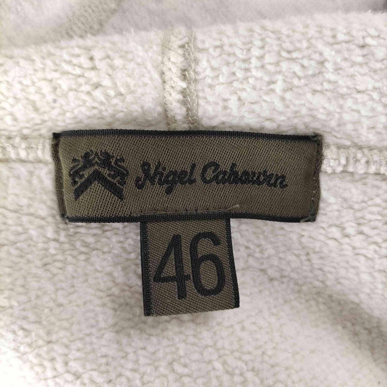 ナイジェルケーボン NIGEL CABOURN 20.5oz DECK PARKA ジップアップ
