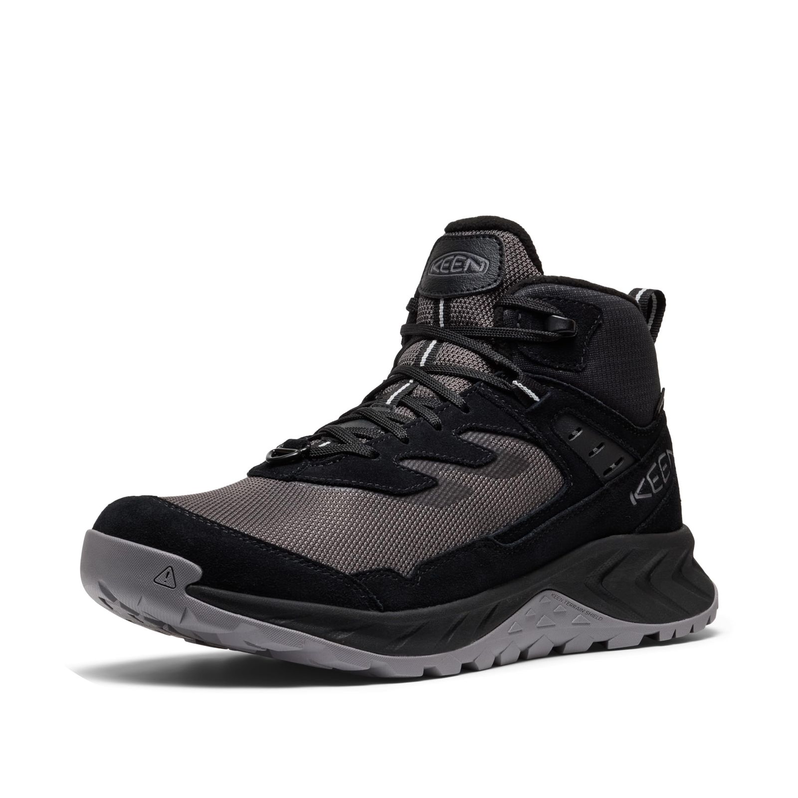 新品 [キーン] ブーツ HIGHTRAIL MID メンズ BLACK/STEEL GREY 26.5 cm