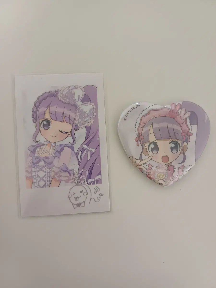 アイドルタイムプリパラ 真中らぁら ラファ（Rapha） 特典＋ハート缶