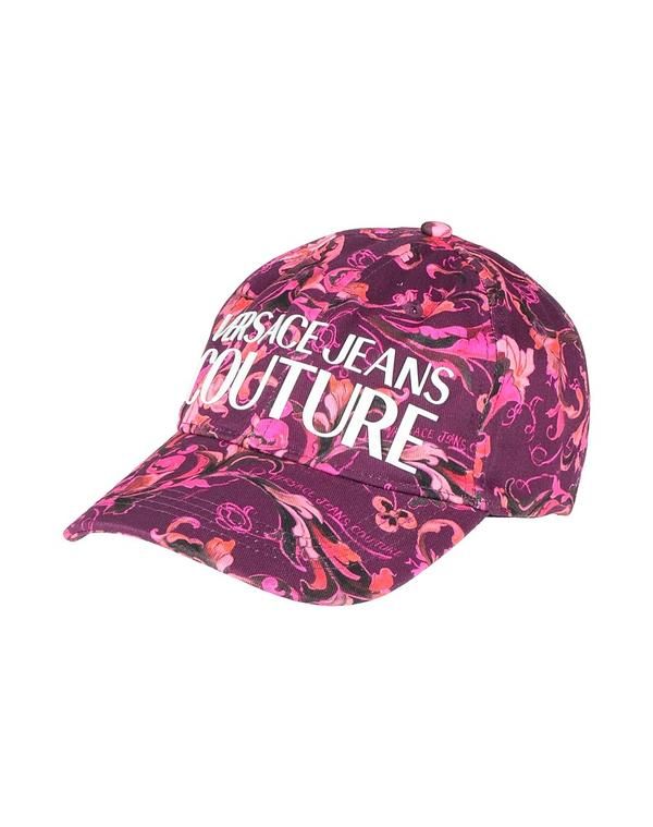 ヴェルサーチ メンズ アクセサリー 帽子 VERSACE JEANS COUTURE Dark Purple パープル