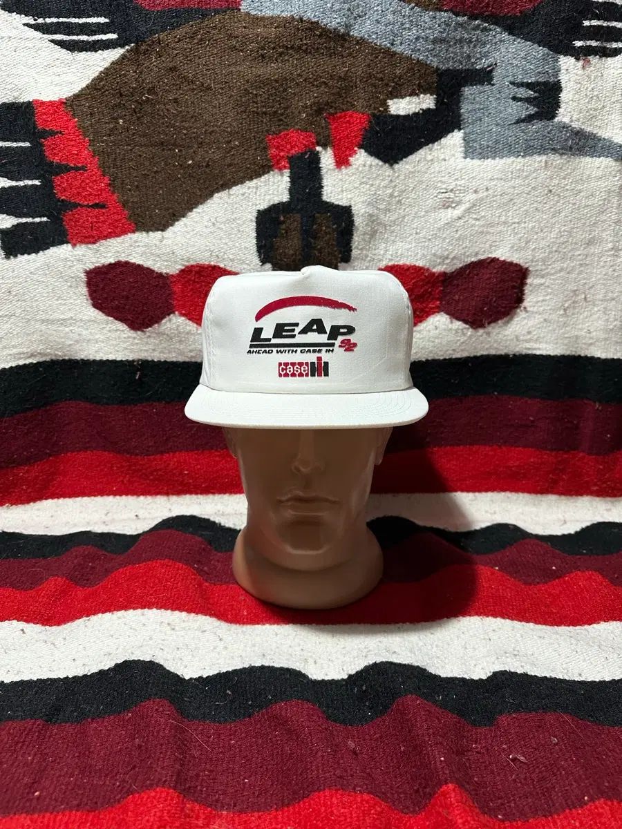 ヴィンテージ 90s ヴィンテージ LEAP トラッカーキャップ CA03 - メルカリ