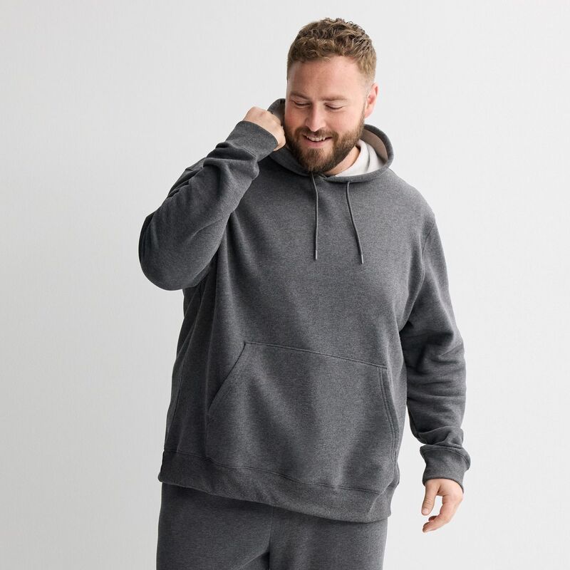 Tek Gear メンズ トップス Tシャツ トール パーカー Big Tall Tek Gear Ultra Soft Pullover Hoodie Charcoal Heather チャコール