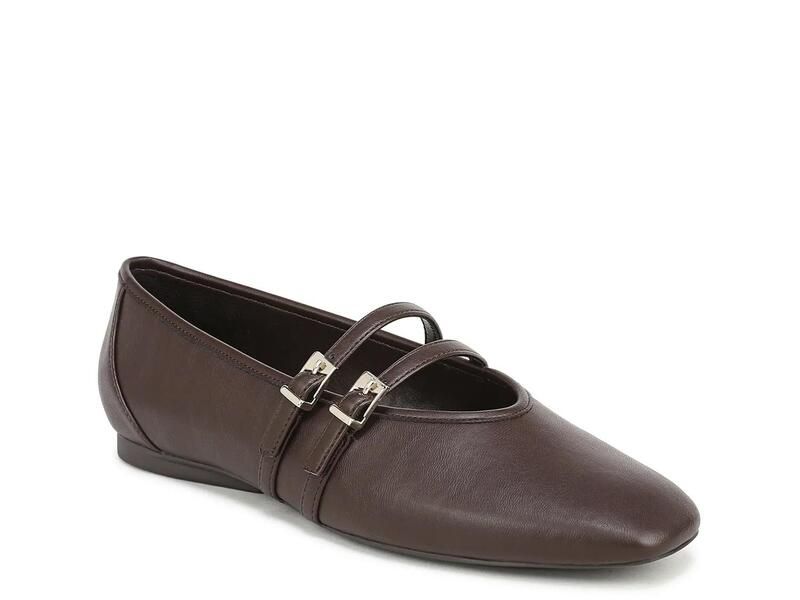 ナチュライザー レディース シューズ パンプス NaturalizerCrista Mary Jane Flat Brown Synthetic ブラウン