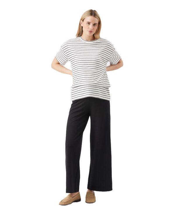 ライプマタニティ レディース ボトムス カジュアルパンツ ワイドレッグ Ripe Maternity Ripe Isha Wide Leg Pant Olive Black ブラック 25,012円