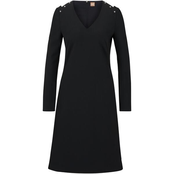ボス レディース トップス ワンピース Boss Womens Dariva Wrap Dress Black ブラック 25,404円