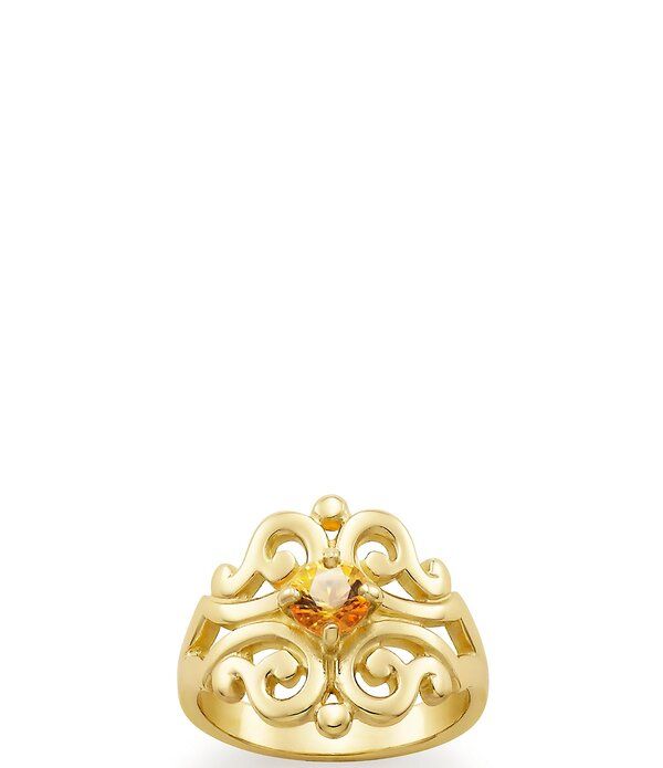 ジェームズ エイヴリー レディース アクセサリー 指輪 レース James Avery 14K Gold Spanish Lace Birthstone Ring NovemberCitrine ゴー 161,400円