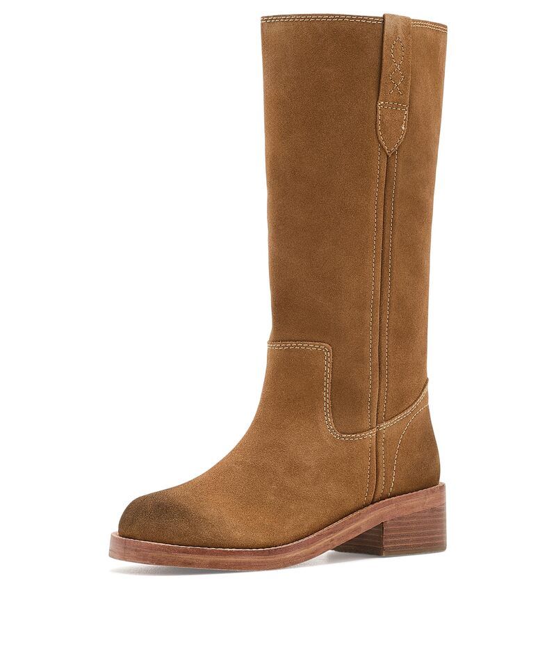 フリーピープル レディース シューズ ブーツ・レインブーツ Free People Blaze PullOn Boots Toffee Suede 54,480円