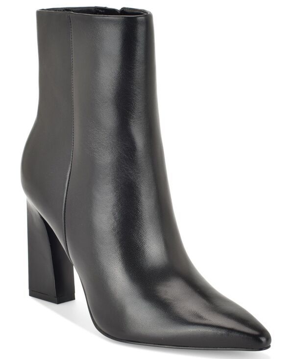 ナインウェスト レディース シューズ ブーツ・レインブーツ ヒール Nine West Womens Todaye Sculpted Block Heel Booties Black Leather 33,670円