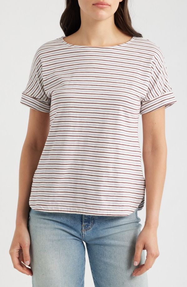 シーソルトコーンウォール レディース トップス シャツ Seasalt Cornwall Bryher Stripe TShirt PROFILE BERGAMONT ストライプ 16,906円