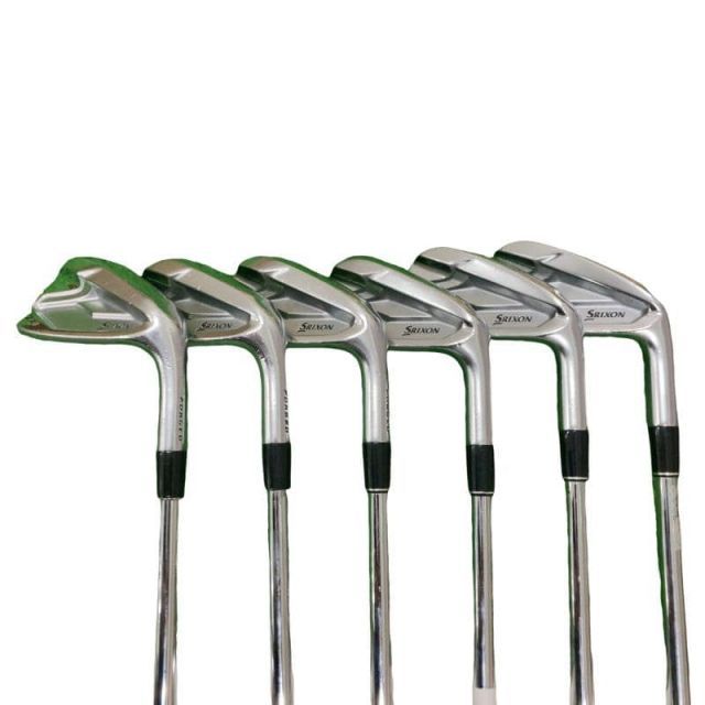 【中古】 ダンロップ SRIXON ZX7 6S アイアンセット IR スリクソン 純正特注シャフト (フレックスS) メンズ 男性用 右利き 右用 Cランク ゴルフクラブ