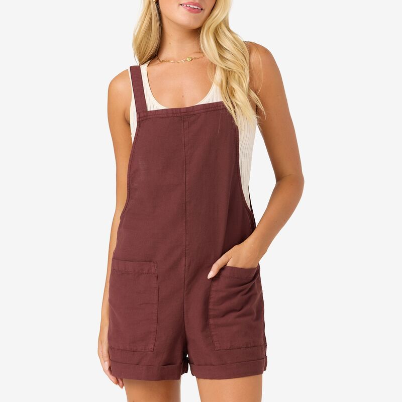 オニール レディース トップス シャツ ロンパース ONeill Womensummerlin Romper Chocolate チョコレート