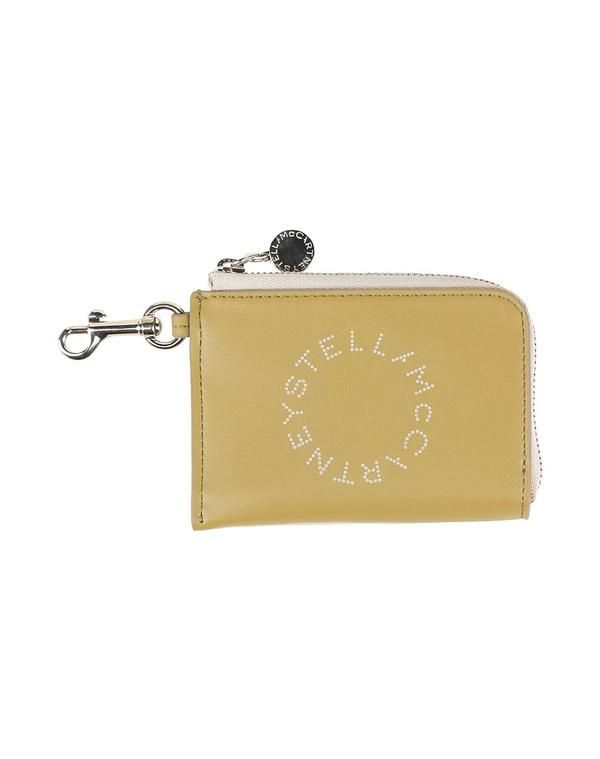 ステラマッカートニー レディース アクセサリー 財布 カードケース STELLA McCARTNEY Military Green グリーン
