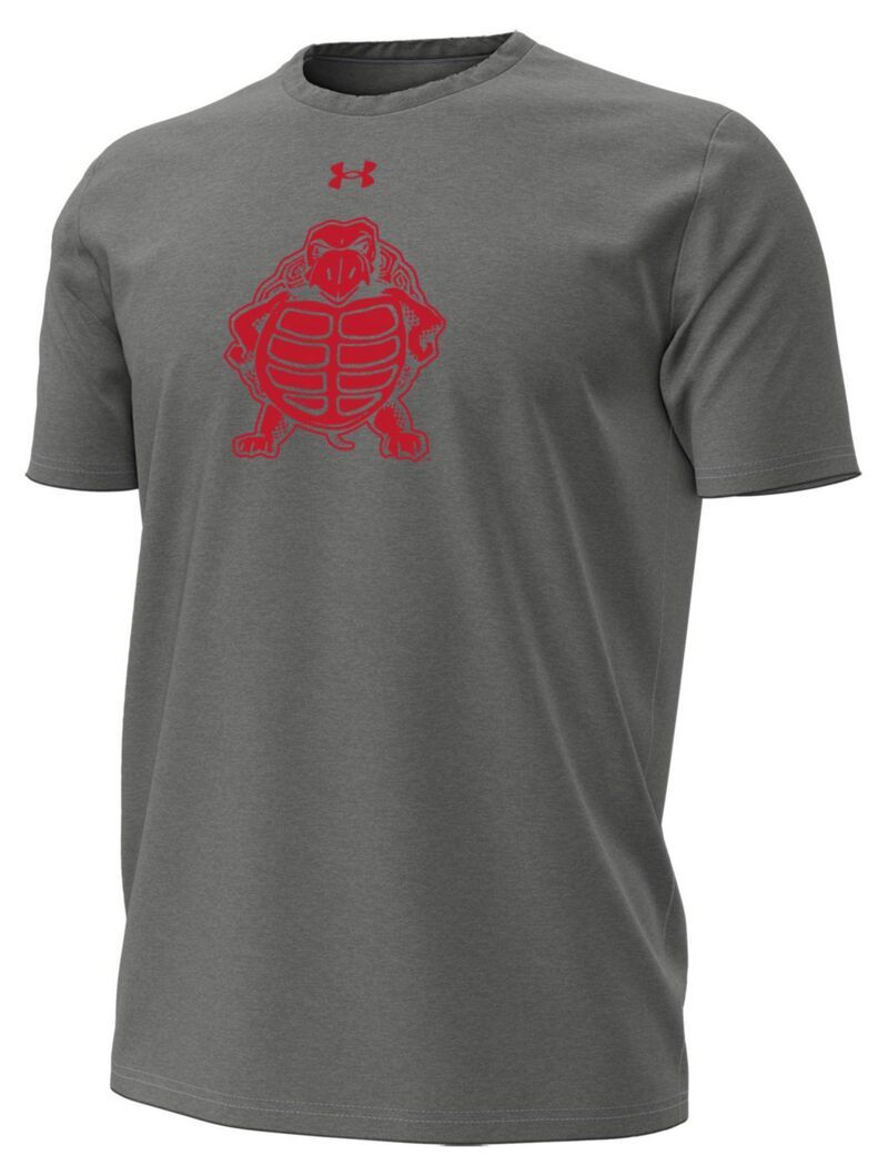 アンダーアーマー メンズ トップス Tシャツ Under Armour Mens Maryland Terrapins Grey TShirt NoColor グレー