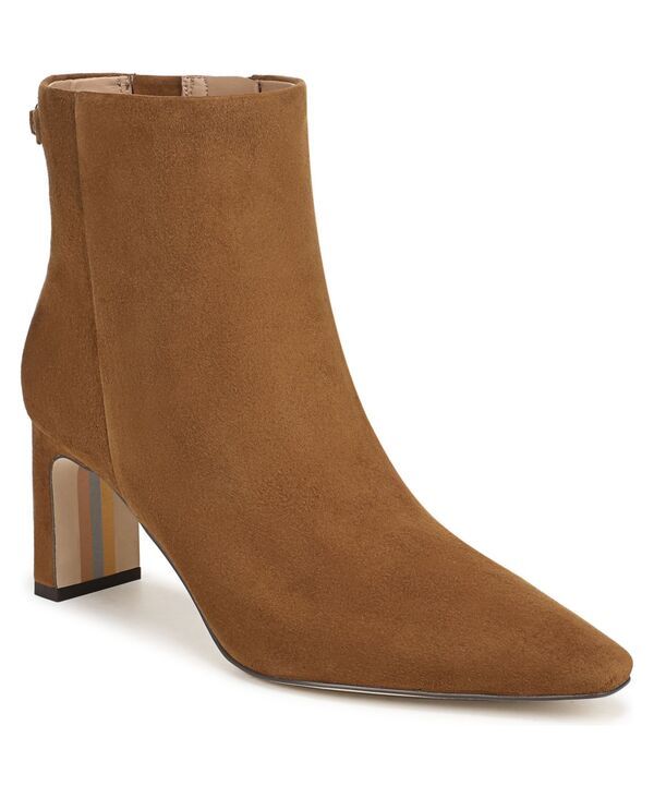 サムエデルマン レディース シューズ ブーツ・レインブーツ アンクル Sam Edelman Womensaige Zipper Ankle Booties Warm Nutmeg Suede