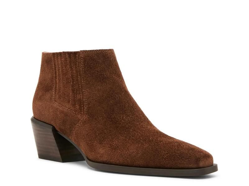 ブロンド レディース シューズ ブーツ・レインブーツ Blondo Dessie Waterproof Bootie Chocolate Suede チョコレート