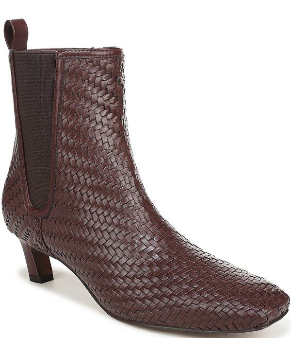 サムエデルマン レディース シューズ ブーツ・レインブーツ Sam Edelman Peony Weave Cheslea Dress Booties French Burgundy バーガンディ