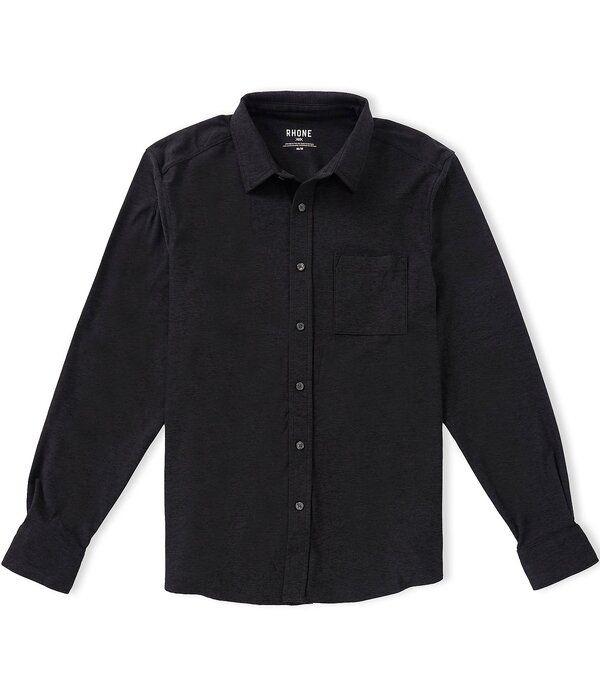 ローヌ メンズ トップス シャツ RHONE WFH Long Sleeve Woven Shirtrue Black ブラック
