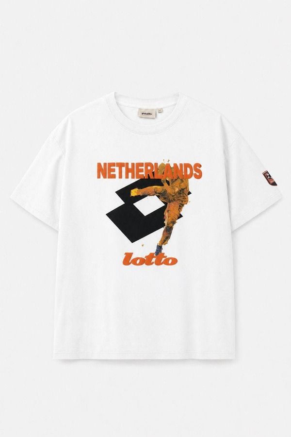 ロット メンズ トップス Tシャツ LOTTO Match Reportee Menshirt White Holland ホワイト 12,525円