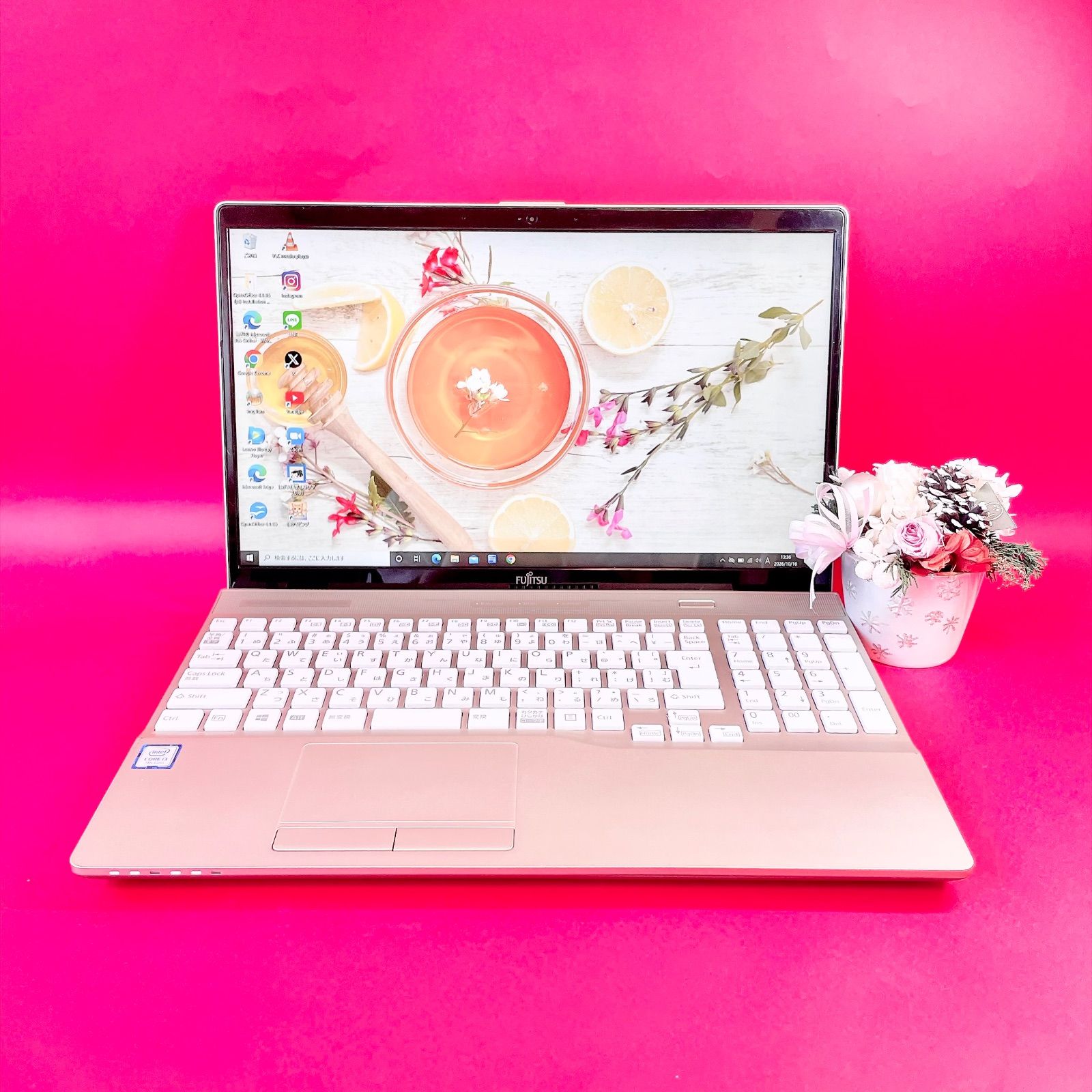 残り1台限り‼️おしゃれゴールド✨️たっぷり大容量1TB 薄型 ノート