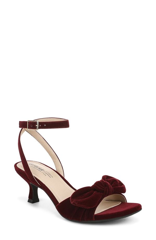 ライフストライド レディース シューズ ヒール サンダル LifeStride Nola Sandal Women BERRY RED レッド 19,695円